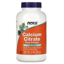  NOW Calcium Citrate Powder 8 oz 227 