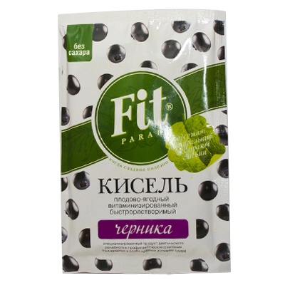 Кисель витаминизированный "Черника" б/р пакет-саше 30г*35
