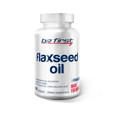 Антиоксидант Be First FlaxSeed Oil 90 капсул