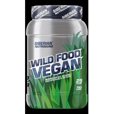  Siberian Nutrogunz WildFood Vegan 750 