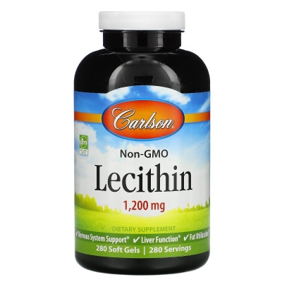  Carlson Labs Lecithin 1200  280 