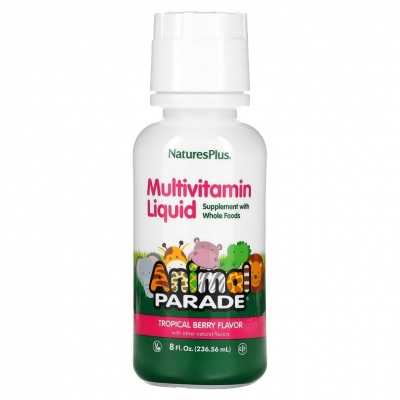Витамины Natures Plus Kids Multi liquid Animal Parade 237 мл