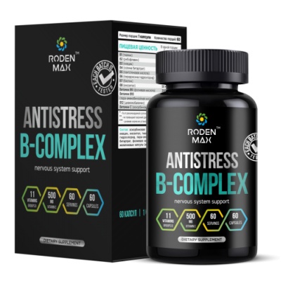 Витамины Roden Max Max B-complex 60 капсул