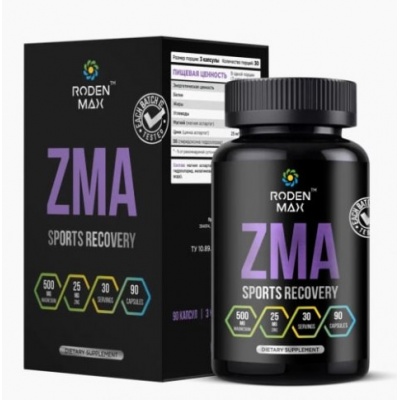 Тестобустер Roden Max ZMA 90 капсул