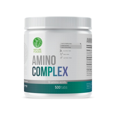 Аминокислота Nature Foods Amino Complex 500 таблеток