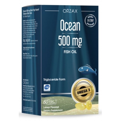 Антиоксидант Orzax Ocean Fish Oil 60 капсул