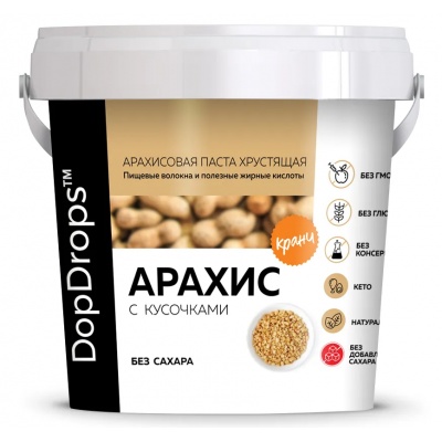 Паста DopDrops ореховая 1000 гр