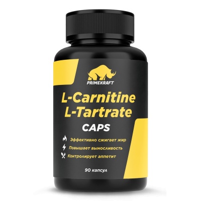 - Prime Kraft L-Carnitine L-Tartrate 90 