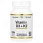 Витамины California Gold Nutrition D3 + K2 60 капсул
